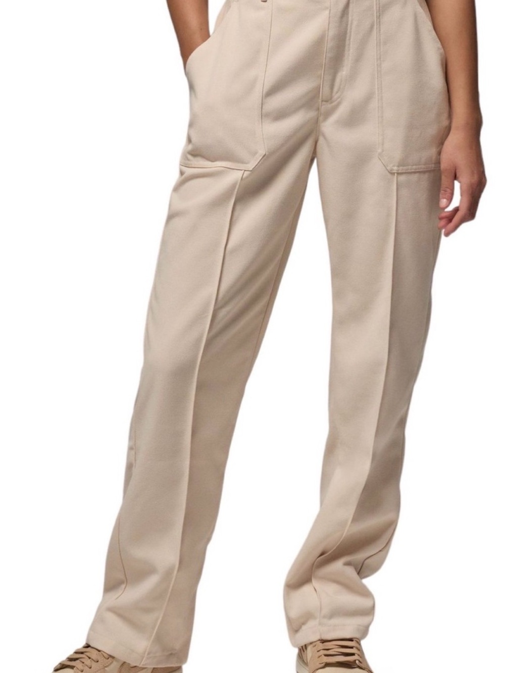 Jordon High-Rise Utility Straight-Leg Pants